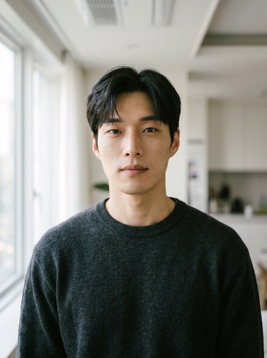 정면 내추럴 샷