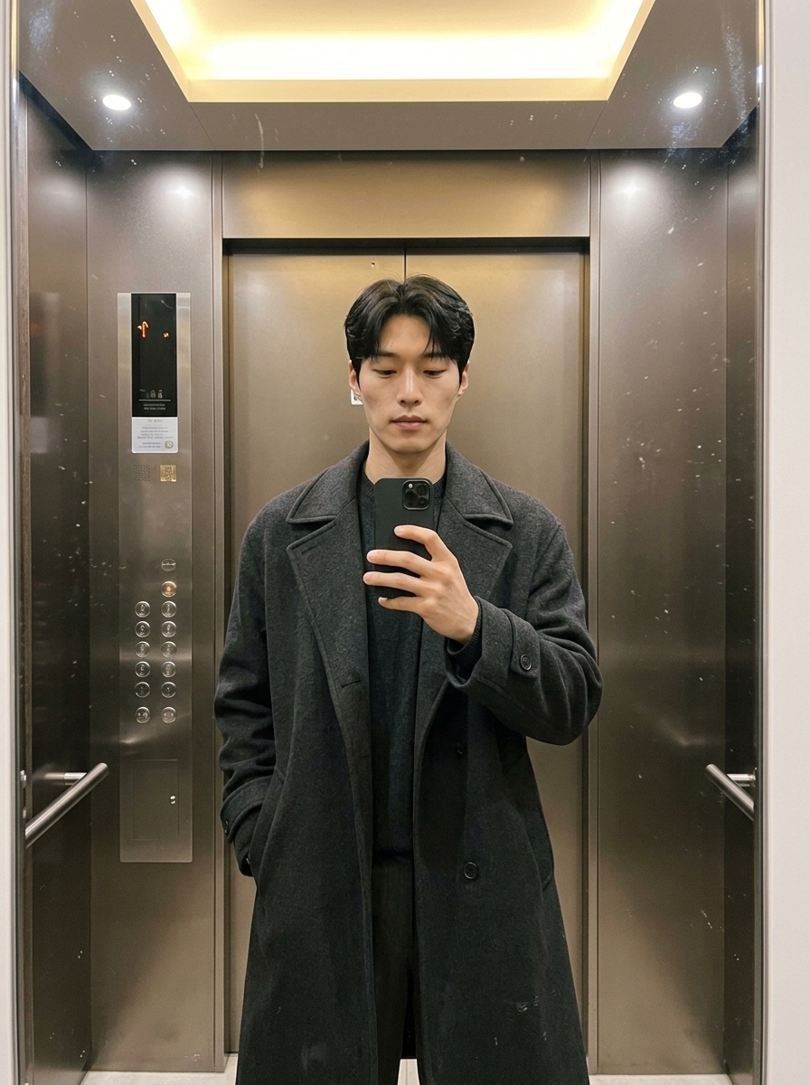 미러 셀피 샷