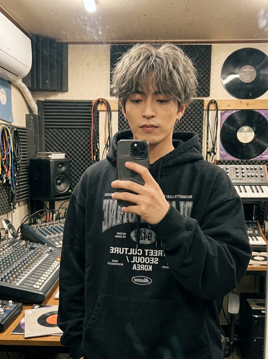 미러 셀피 샷