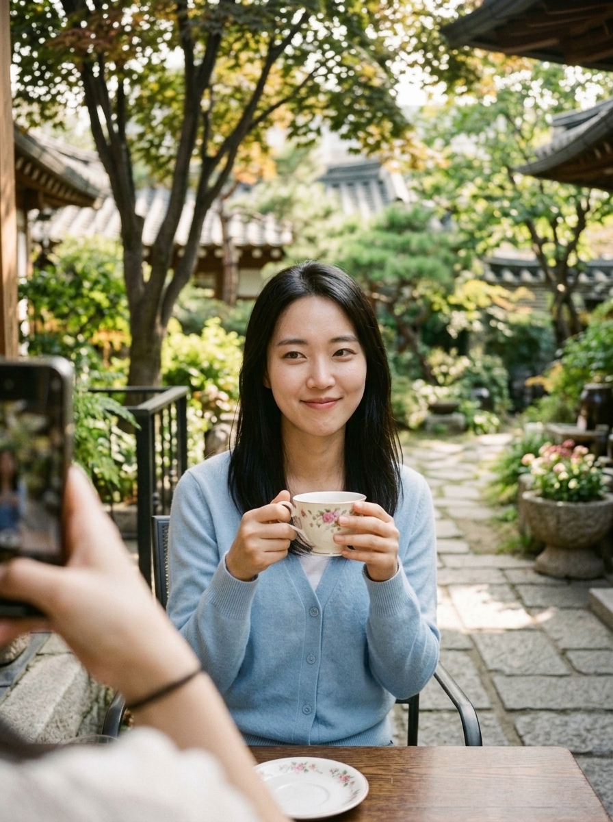자연스러운 미소