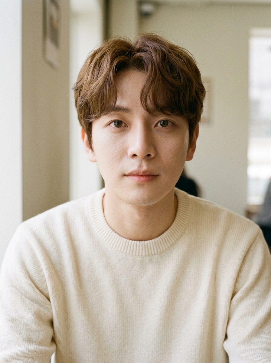 정면 내추럴 샷
