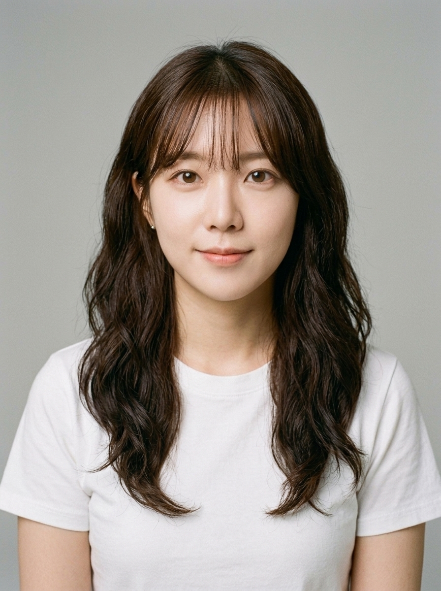 정면 내추럴 샷