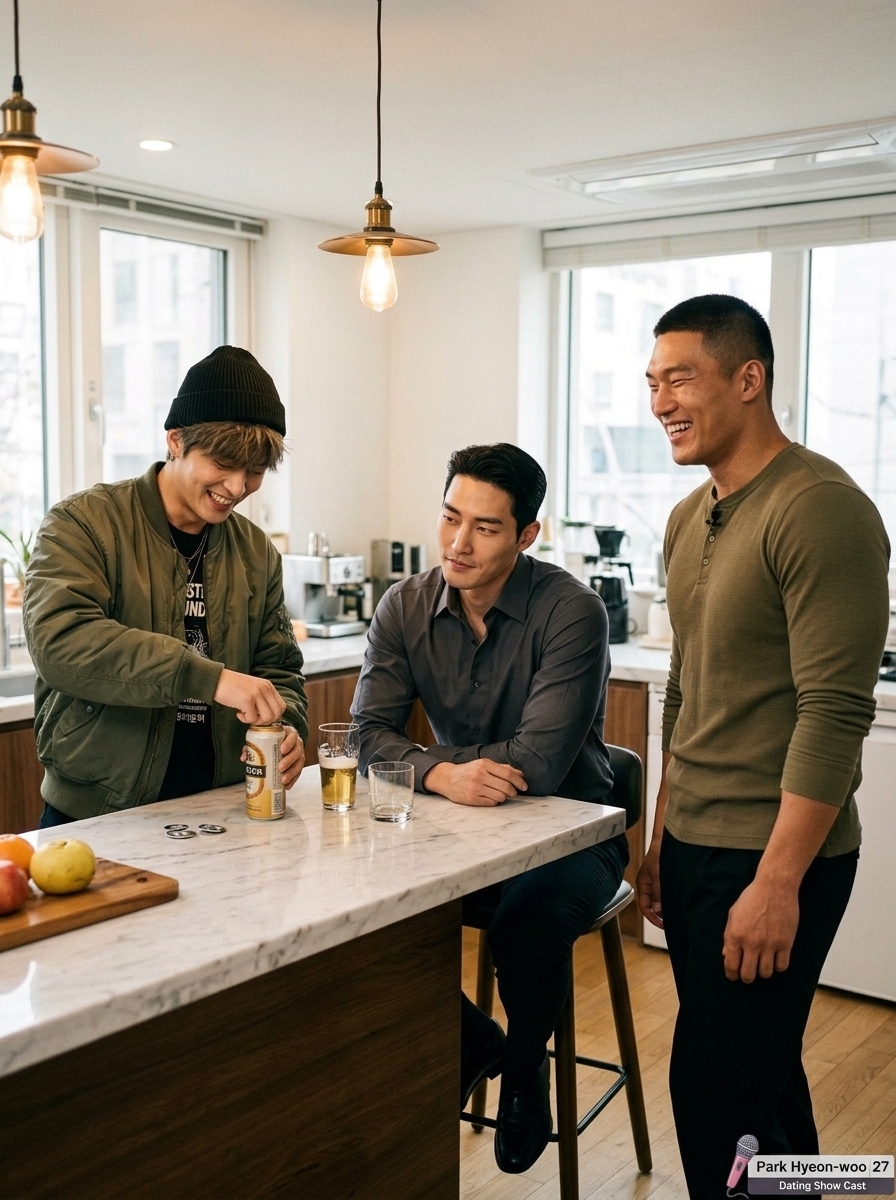 “맥주 한 캔을 비우고, 남자의 직진이 시작됐다.”